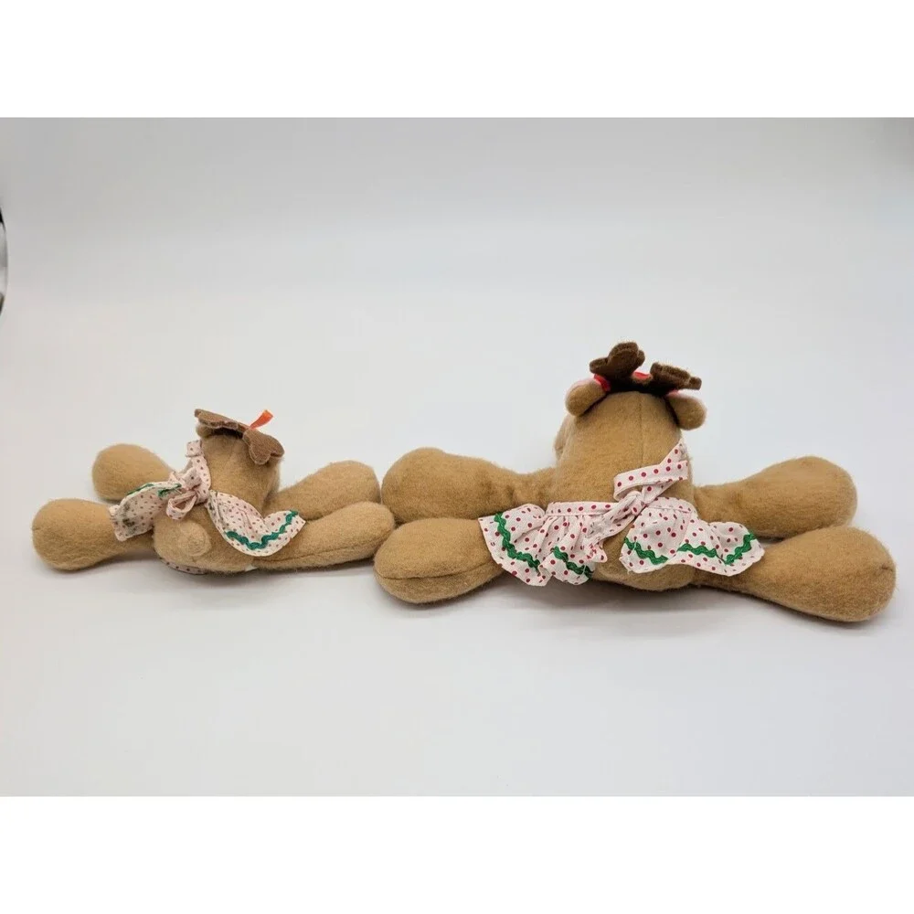 Hallmark Rodney Reindeer & Friends Lot Of 4 Ramona Rhonda Plush Christmas
